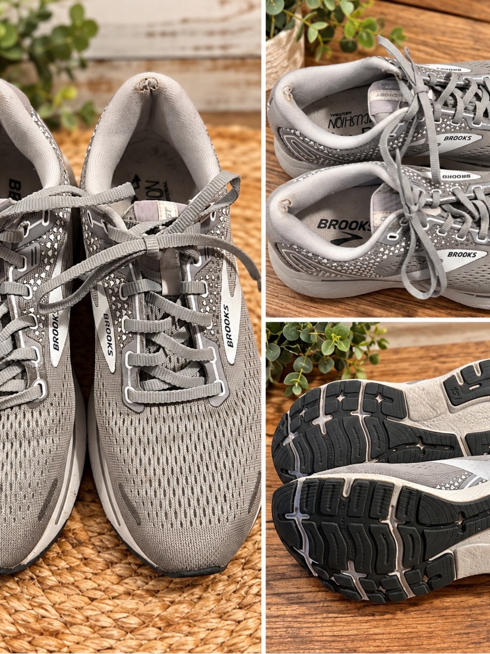 Brooks Gray Women's Running Sneakers